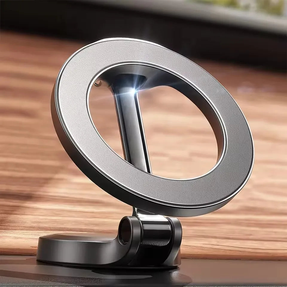 360° Magnetic Car Phone Holder – Secure MagSafe Mount