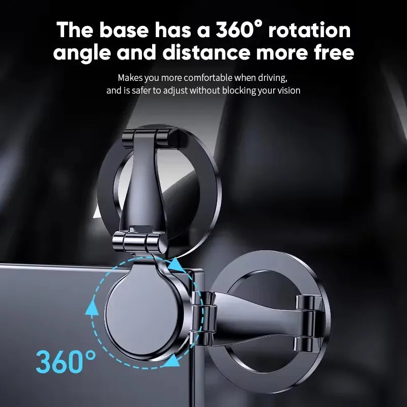 360° Magnetic Car Phone Holder – Secure MagSafe Mount