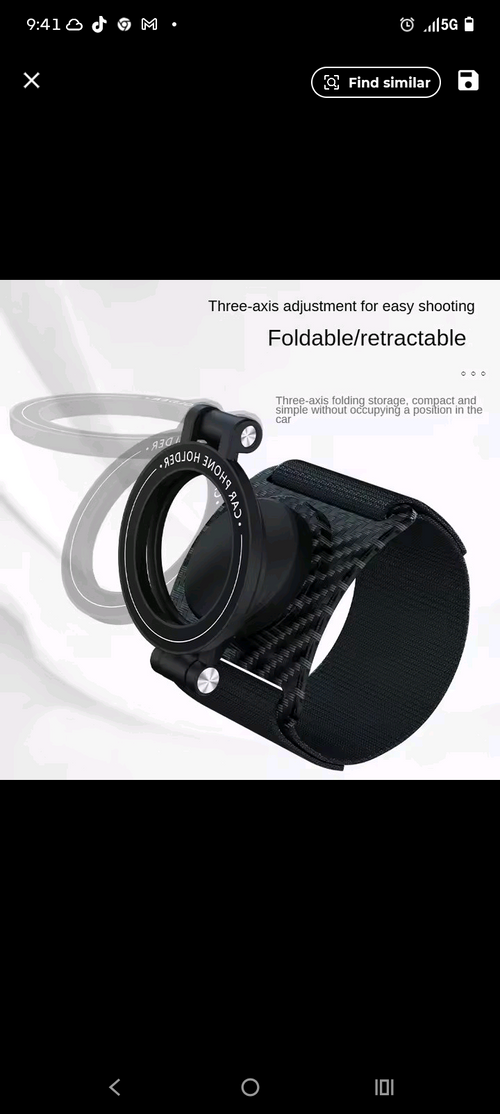 MagSnap 360™ Magnetic Wrist Phone Holder – Hands-Free Convenience